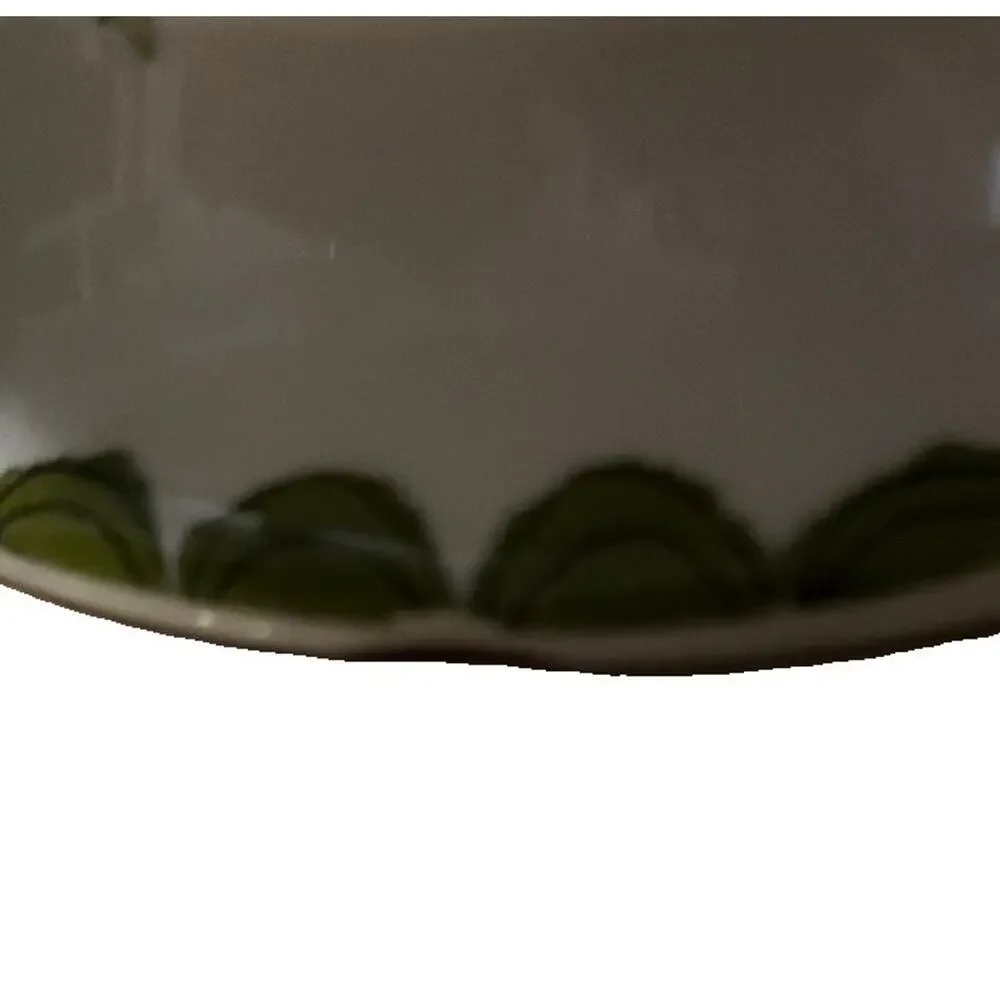 World Market Floral Pedestal Bowl Small